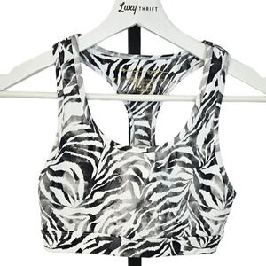 Spiritual Gangster Sports Bra Active Top Animal Print Size  Small
